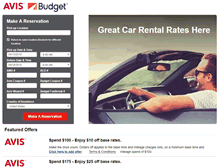 Tablet Screenshot of carrental.com